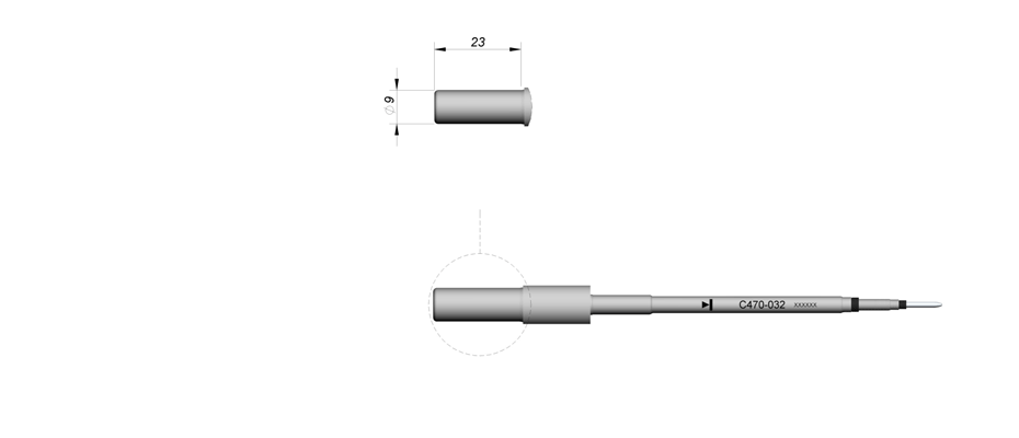 C470032 - Cartridge for T470 Comfort handpiece